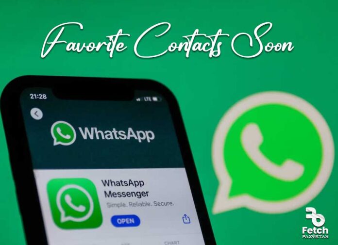 WhatsApp Favorite Contacts Feature