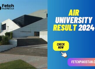 Air University Result 2024 Check Online Final Semester Spring Result