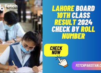 Lahore Board 10th Class Result 2024 Check By Roll Number