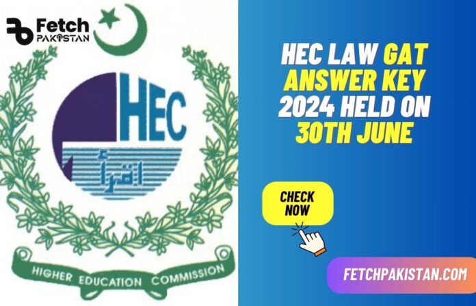 HEC LAW GAT Answer Key 2024 Held on 30th June