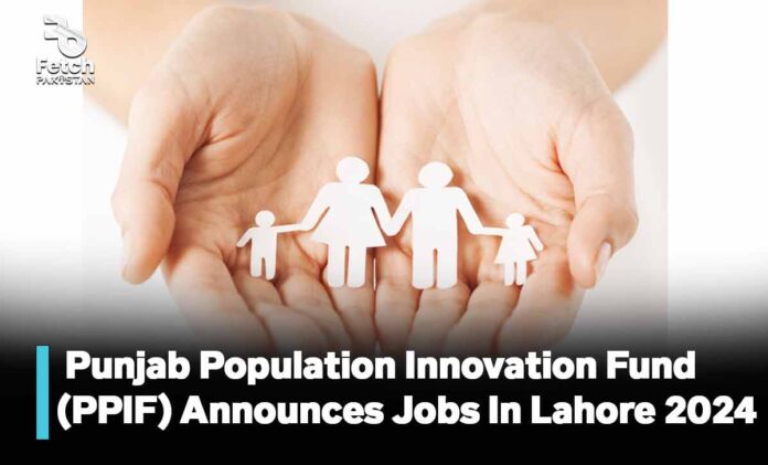 Punjab Population Innovation Fund (PPIF) Job Opportunities In Lahore 2024