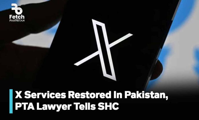 X Services Restored In Pakistan, PTA Lawyer Tells SHC